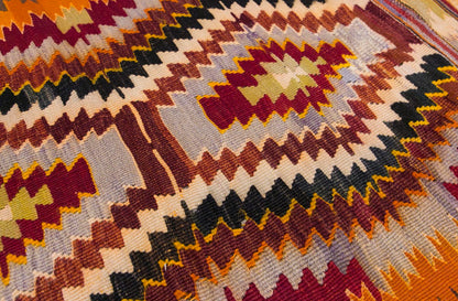 Vintage Turkish Rug, 2.7 x 3.11 ft Rug, 80 x 120 cm