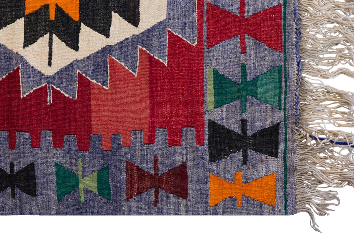 Vintage Turkish Rug, 2.7 x 3.11 ft Rug, 80 x 120 cm