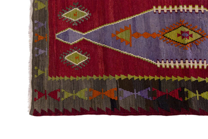 Vintage Turkish Rug, 2.7 x 4.11 ft Rug, 80 x 150 cm