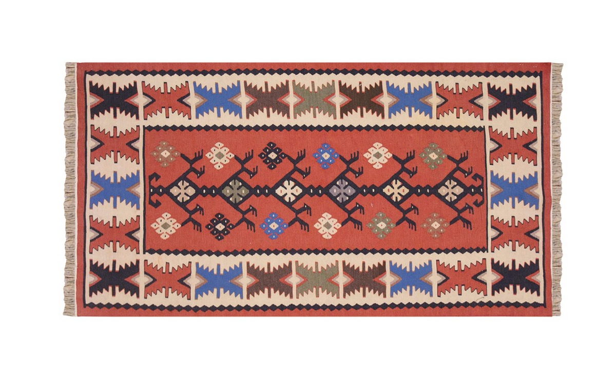 Vintage Turkish Rug, 2.7 x 4.9 ft Rug, 80 x 146 cm