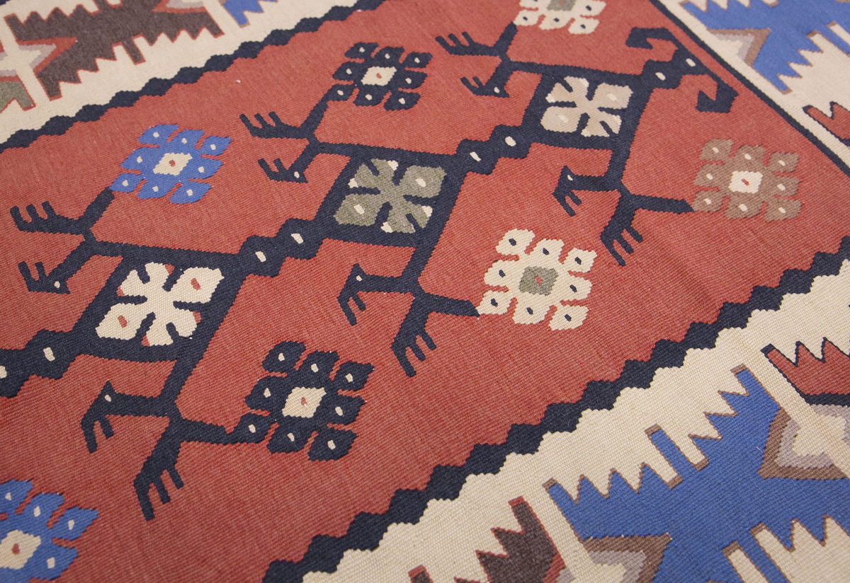 Vintage Turkish Rug, 2.7 x 4.9 ft Rug, 80 x 146 cm