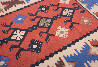 Vintage Turkish Rug, 2.7 x 4.9 ft Rug, 80 x 146 cm