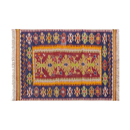 Vintage Turkish Rug, 2.8 x 4 ft, 83 x 123 cm