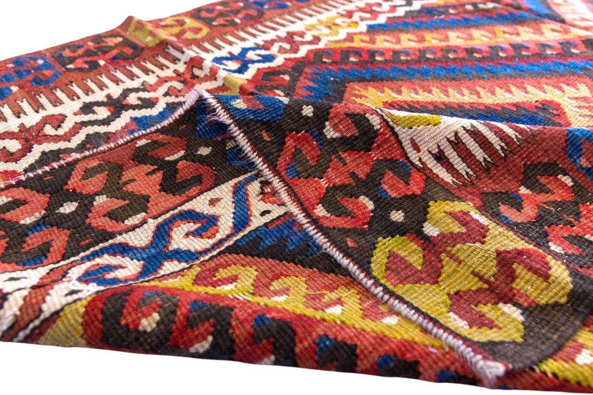 Vintage Turkish Rug, 202 x 106 cm, 6.7 x 3.5 ft