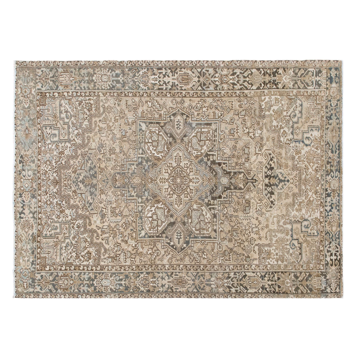 Vintage Turkish Rug, 253x347 cm (8.3x11.4 ft)