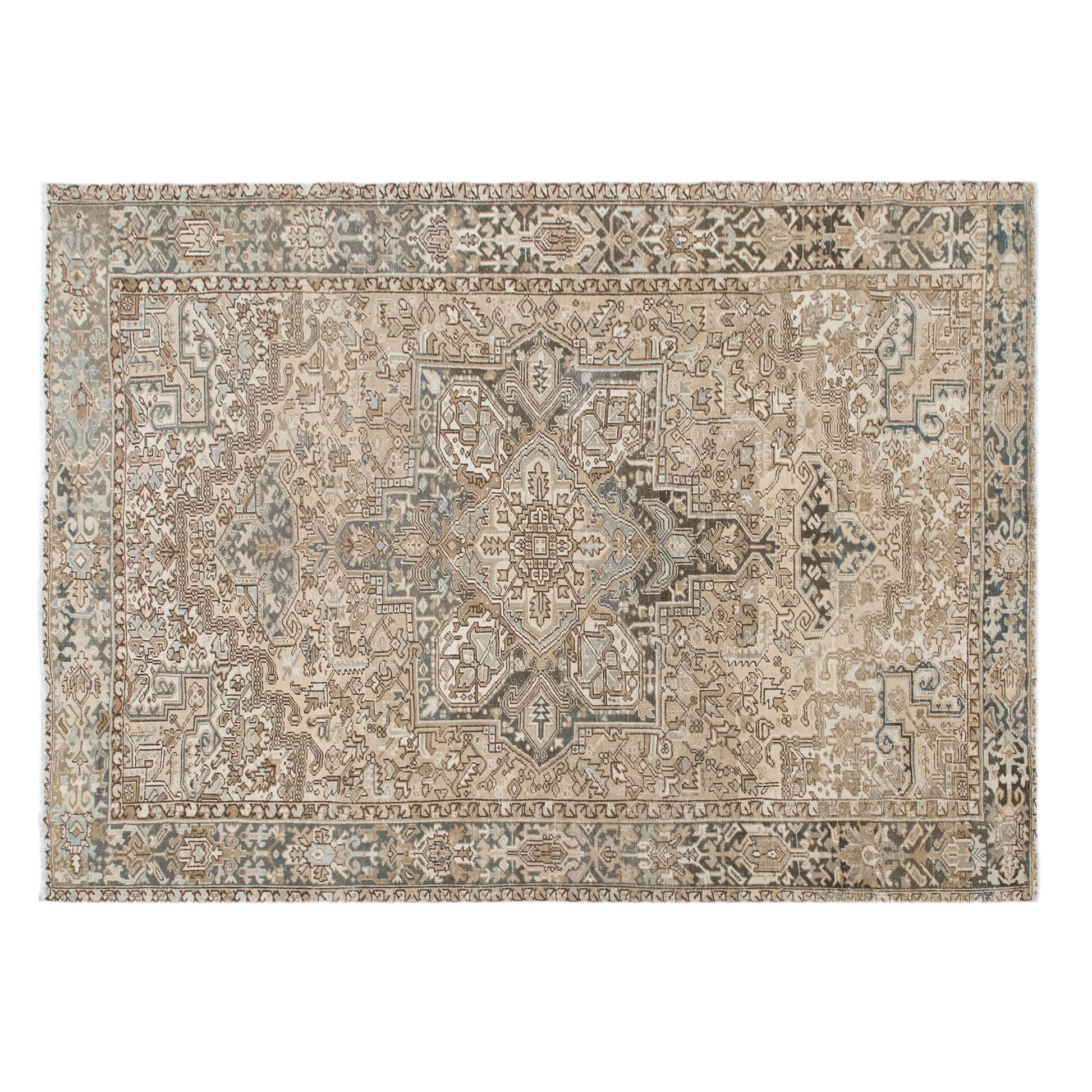 Vintage Turkish Rug, 253x347 cm (8.3x11.4 ft)