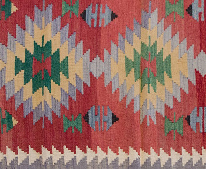 Vintage Turkish Rug, 3.0 x 4.7 ft Rug, 93 x 141 cm
