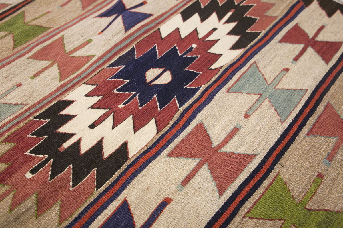Vintage Turkish Rug, 3.1 x 4.11 ft Rug, 95 x 150 cm