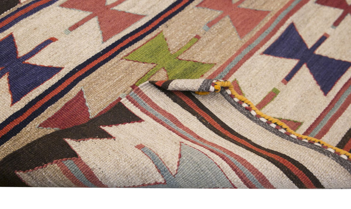 Vintage Turkish Rug, 3.1 x 4.11 ft Rug, 95 x 150 cm