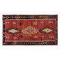 Vintage Turkish Rug, 3.1 x 4.11 ft Rug, 96 x 150 cm