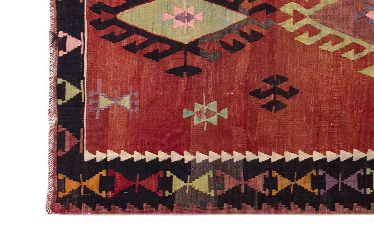 Vintage Turkish Rug, 3.1 x 4.11 ft Rug, 96 x 150 cm
