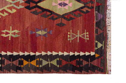 Vintage Turkish Rug, 3.1 x 4.11 ft Rug, 96 x 150 cm