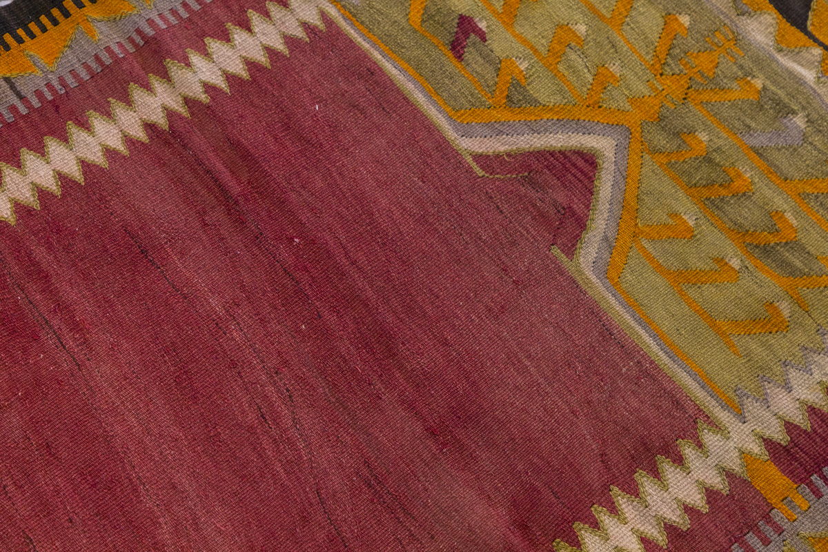 Vintage Turkish Rug, 3.1 x 4.2 ft Rug, 95 x 127 cm