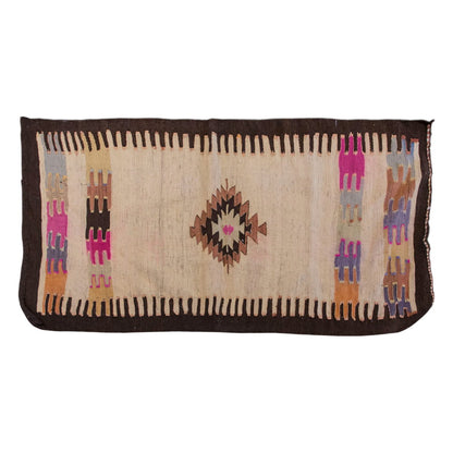 Vintage Turkish Rug, 3.1 x 4.3 ft Rug, 95 x 132 cm