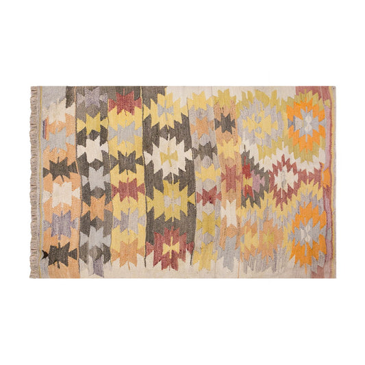 Vintage Turkish Rug, 3.10 x 5.1 ft, 118 x 156 cm