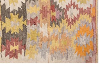 Vintage Turkish Rug, 3.10 x 5.1 ft, 118 x 156 cm