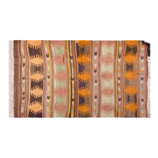 Vintage Turkish Rug, 3.10 x 5.8 ft Rug, 119 x 173 cm
