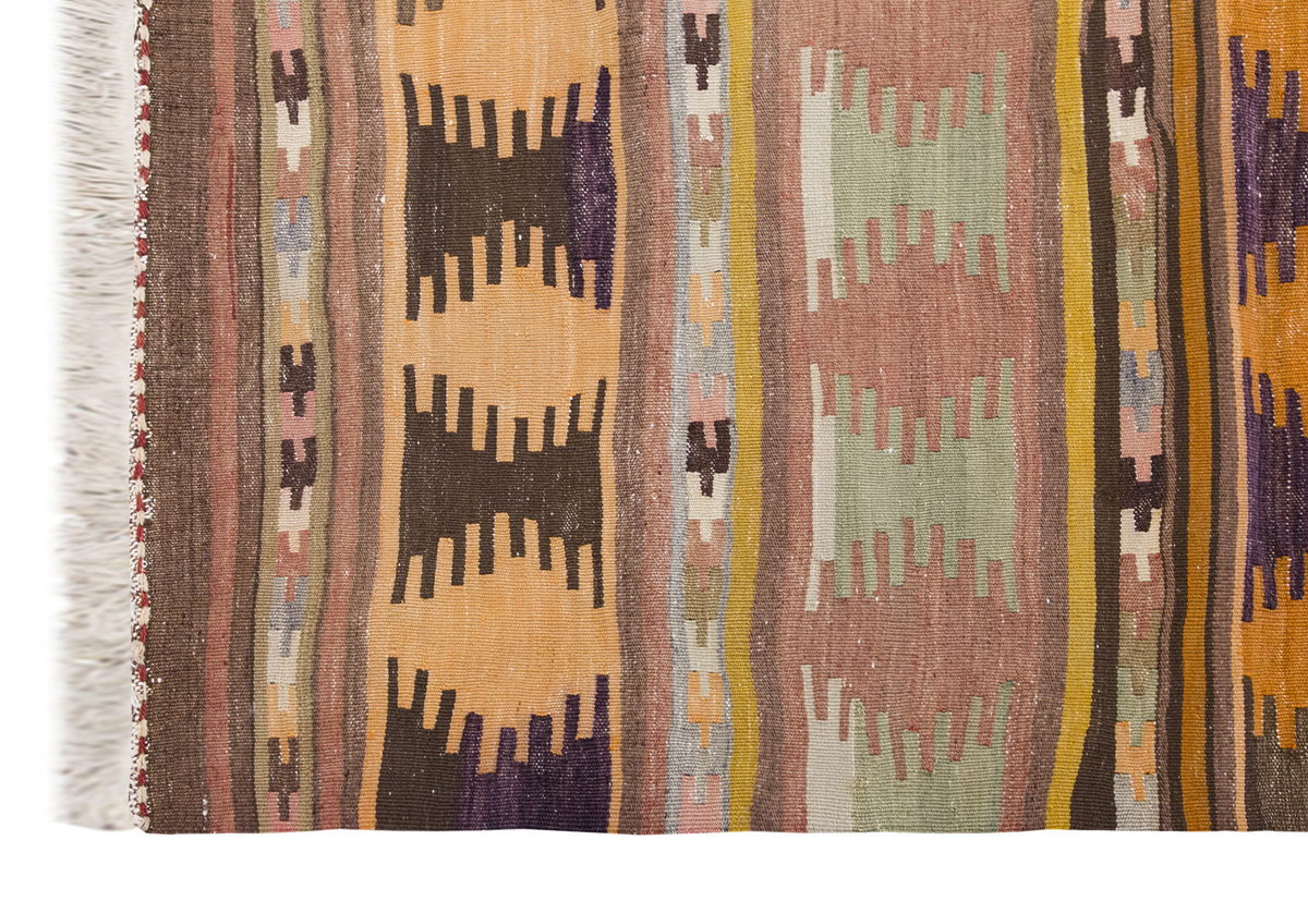 Vintage Turkish Rug, 3.10 x 5.8 ft Rug, 119 x 173 cm