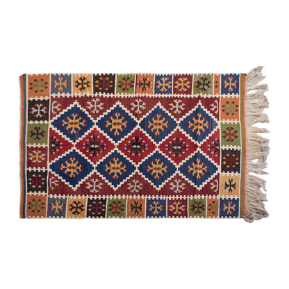 Vintage Turkish Rug, 3.10 x 6.2 ft, 117 x 188 cm