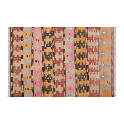Vintage Turkish Rug, 3.10 x 6.2 ft, 117 x 190 cm