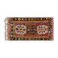 Vintage Turkish Rug, 3.10 x 7.3 ft, 117 x 222 cm