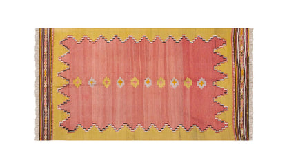 Vintage Turkish Rug, 3.10 x 8.4 ft, 118 x 255 cm