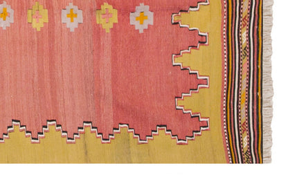 Vintage Turkish Rug, 3.10 x 8.4 ft, 118 x 255 cm