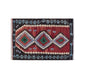 Vintage Turkish Rug, 3.11 x 2.8 ft Rug, 121 x 82 cm