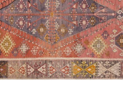 Vintage Turkish Rug, 3.11 x 5.7 ft Rug, 120 x 172 cm