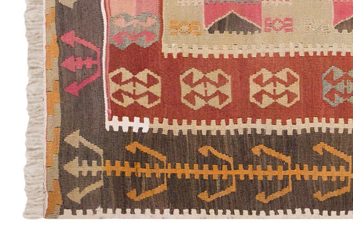 Vintage Turkish Rug, 3.11 x 5.7 ft Rug, Vintage Rug, 120 x 171 cm