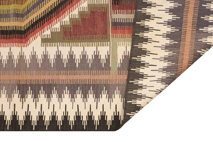 Vintage Turkish Rug, 3.11 x 6.1 ft Rug, 120 x 186 cm