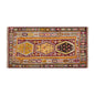 Vintage Turkish Rug, 3.11 x 6.1 ft Rug, 121 x 186 cm
