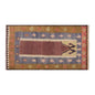 Vintage Turkish Rug, 3.11 x 6.10 ft, 120 x 210 cm