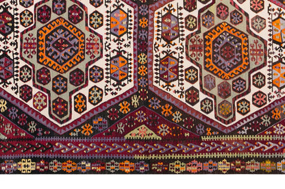 Vintage Turkish Rug, 3.11 x 7.2 ft, Vintage Rug, 121 x 220 cm