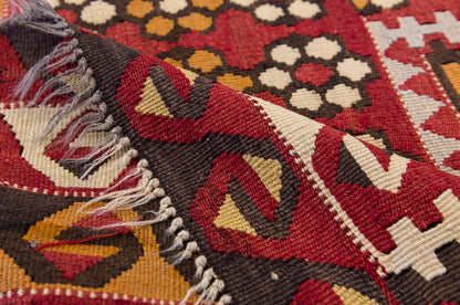 Vintage Turkish Rug, 3.2 x 4.11 ft, 97 x 150 cm