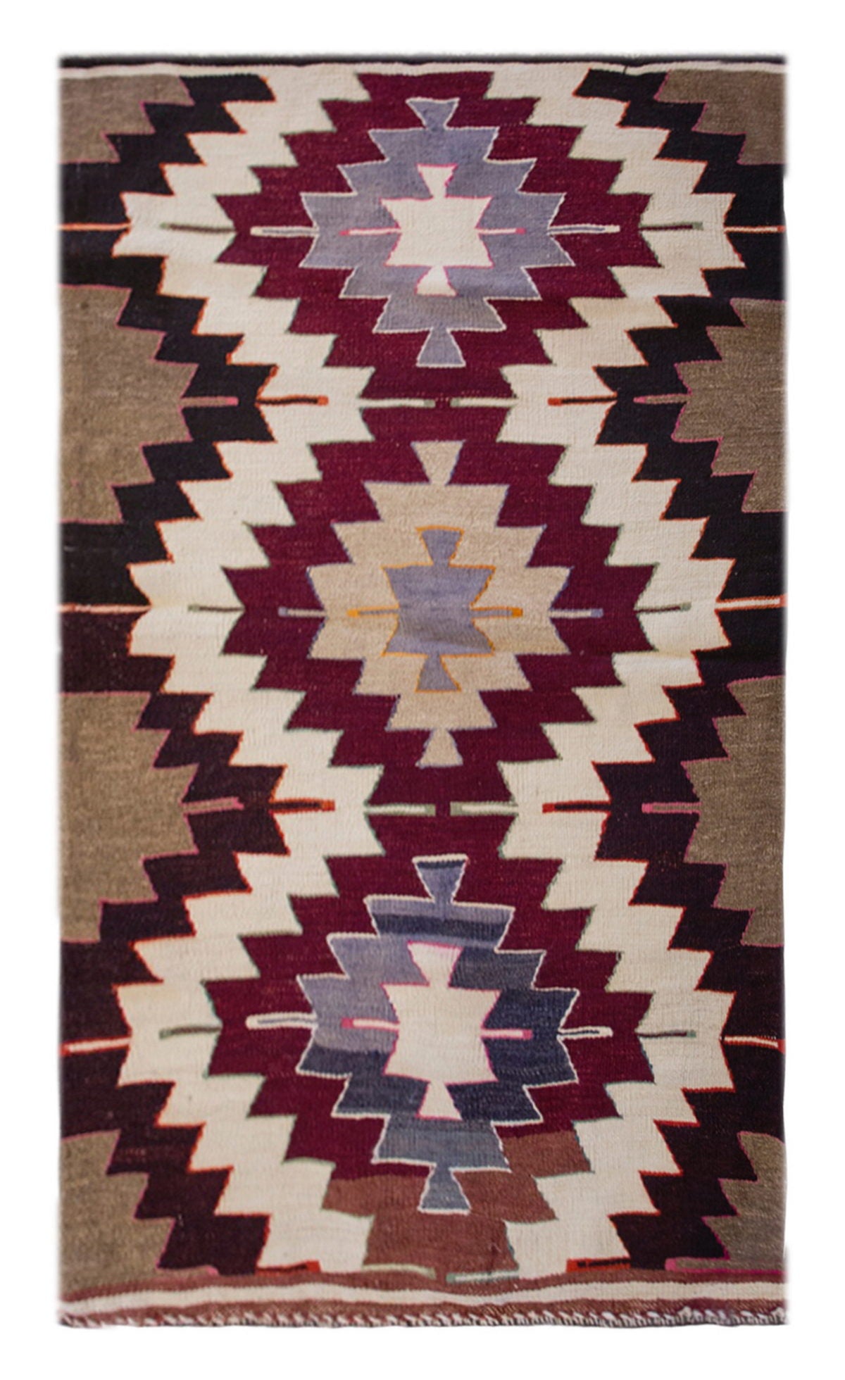 Vintage Turkish Rug, 3.2 x 4.5 ft Rug, 98 x 135 cm