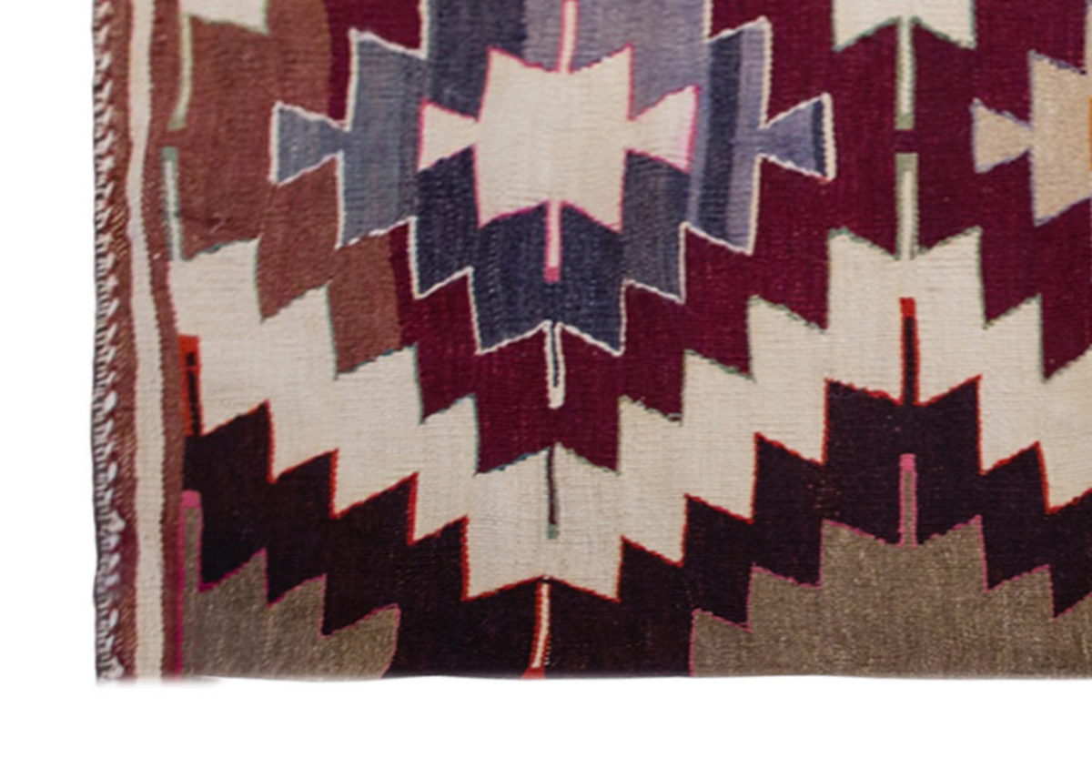 Vintage Turkish Rug, 3.2 x 4.5 ft Rug, 98 x 135 cm