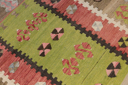 Vintage Turkish Rug, 3.2 x 5.3 ft Rug, 99 x 161 cm
