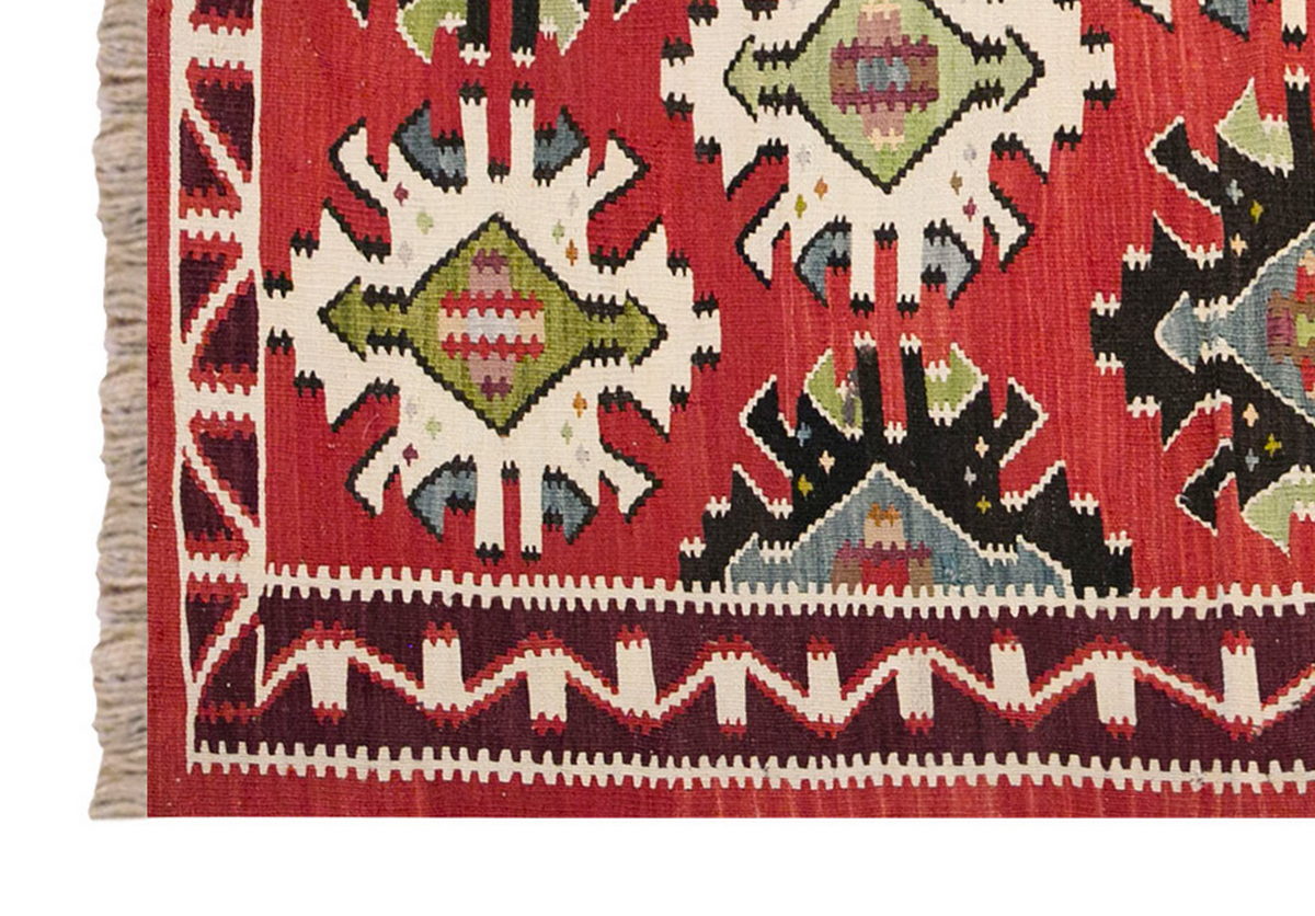 Vintage Turkish Rug, 3.2 x 5.6 ft Rug, 97 x 169 cm