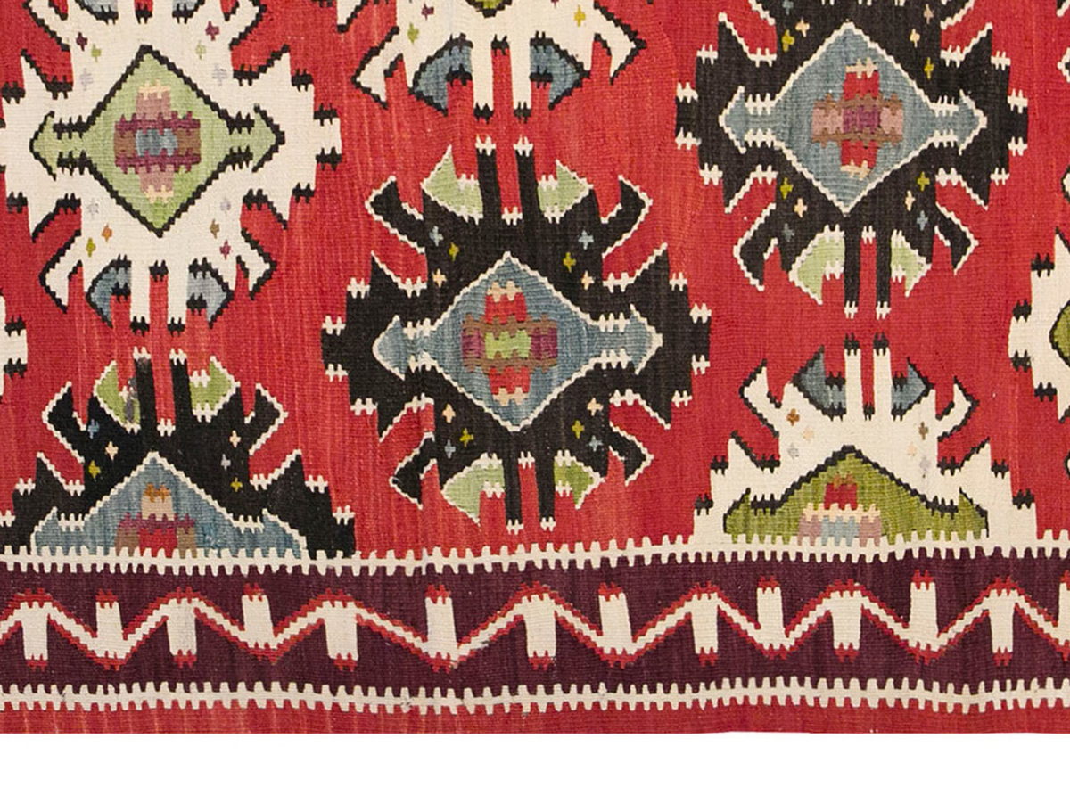 Vintage Turkish Rug, 3.2 x 5.6 ft Rug, 97 x 169 cm