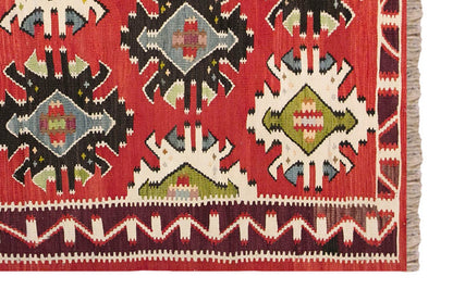 Vintage Turkish Rug, 3.2 x 5.6 ft Rug, 97 x 169 cm