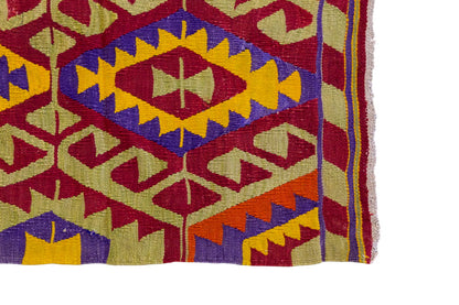 Vintage Turkish Rug, 3.3 x 2.3 ft Rug, 100 x 71 cm