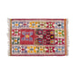 Vintage Turkish Rug, 3.3 x 4.3 ft Rug, 100 x 130 cm