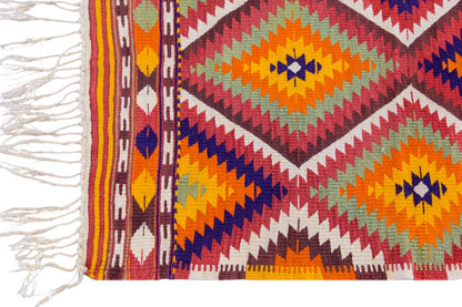 Vintage Turkish Rug, 3.3 x 4.5 ft Rug, 100 x 135 cm