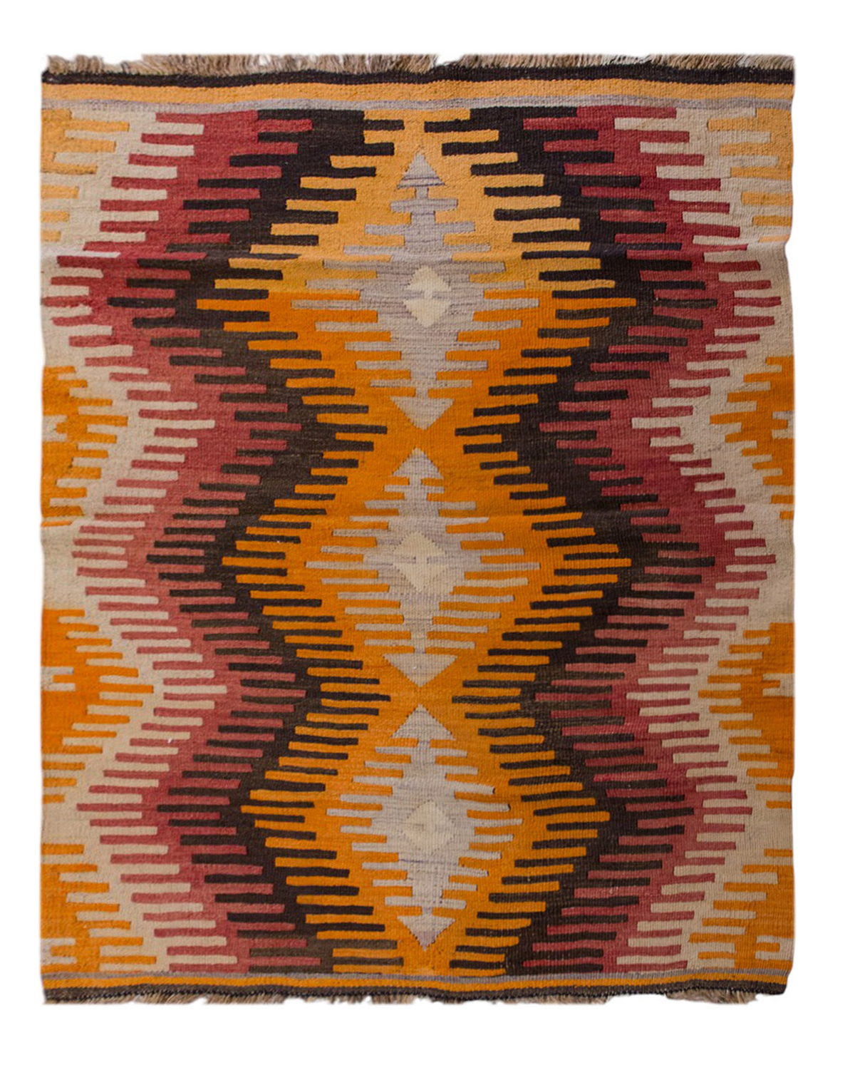 Vintage Turkish Rug, 3.3 x 4.5 ft Rug, 100 x 137 cm
