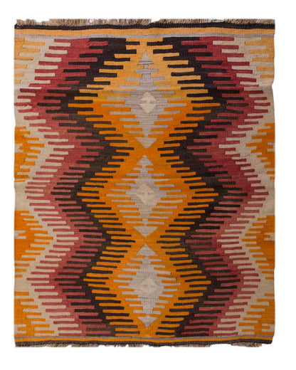Vintage Turkish Rug, 3.3 x 4.5 ft Rug, 100 x 137 cm