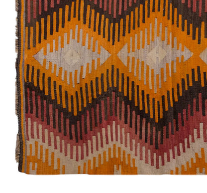 Vintage Turkish Rug, 3.3 x 4.5 ft Rug, 100 x 137 cm