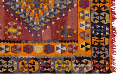 Vintage Turkish Rug, 3.3 x 4.7 ft, 100 x 140 cm