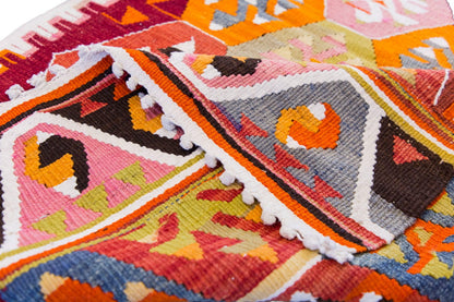 Vintage Turkish Rug, 3.3 x 4.7 ft Rug, 100 x 140 cm