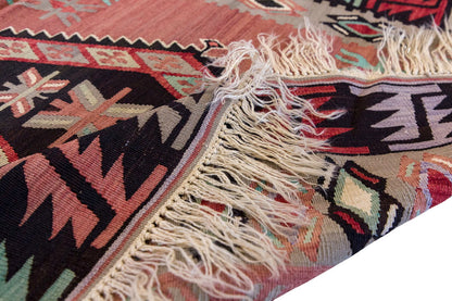 Vintage Turkish Rug, 3.3 x 5.11 ft Rug, 101 x 181 cm